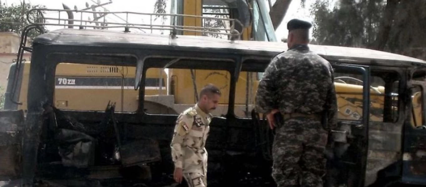 12 νεκροί από έκρηξη βόμβας μέσα σε λεωφορείο στην σιιτική πόλη Κερμπάλα του Ιράκ
